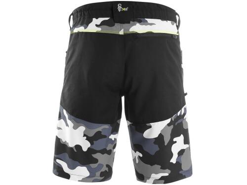 Kraťasy CXS DIXON, pánské, šedo - bílé (maskáč), vel. S